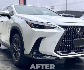 Lexus after repair