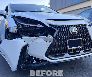 Lexus before repair